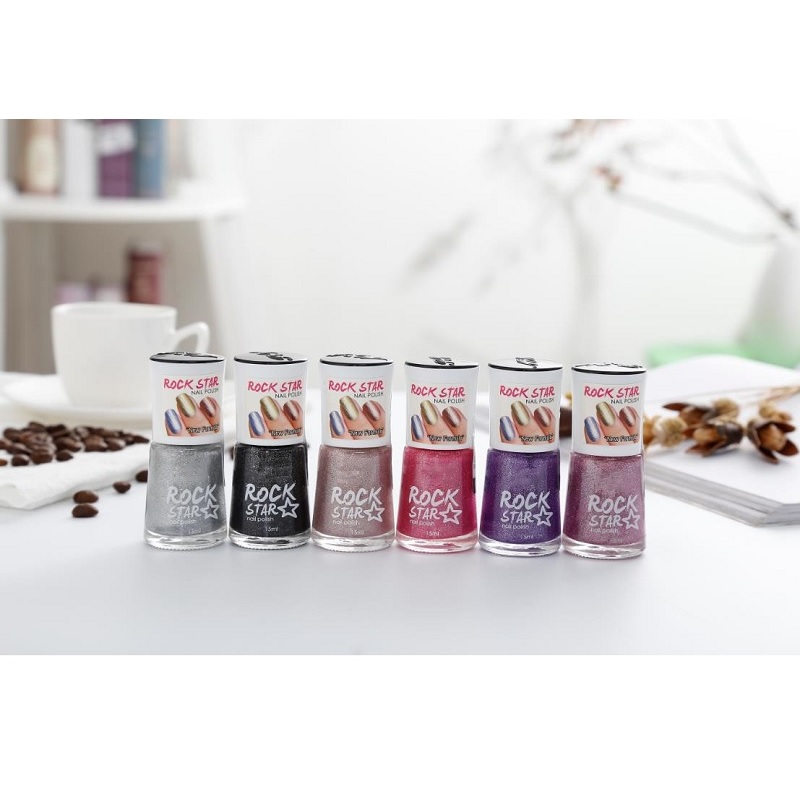 ROCK STAR GLITTER NAIL P···