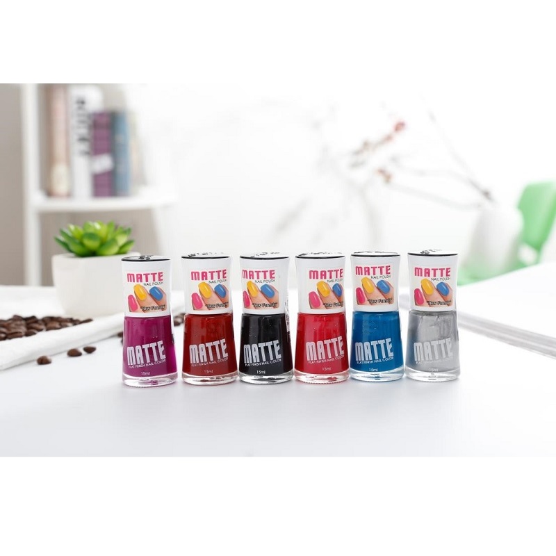 MATTE FLAT NAIL POLISH