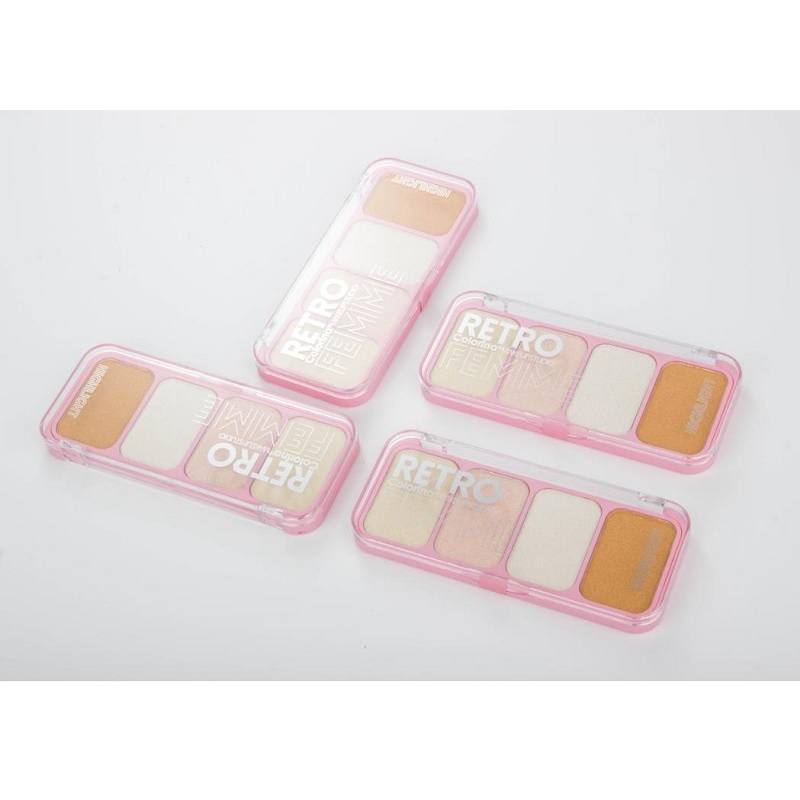 4 COLORS PINK GLOW HIGHL···