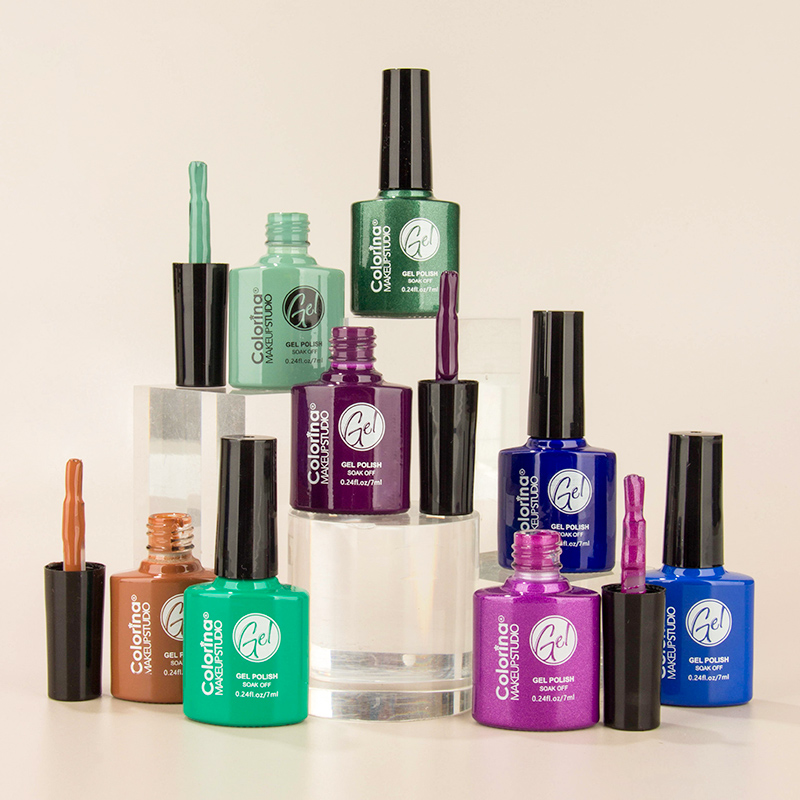 60 COLORS UV GEL NAIL PO···