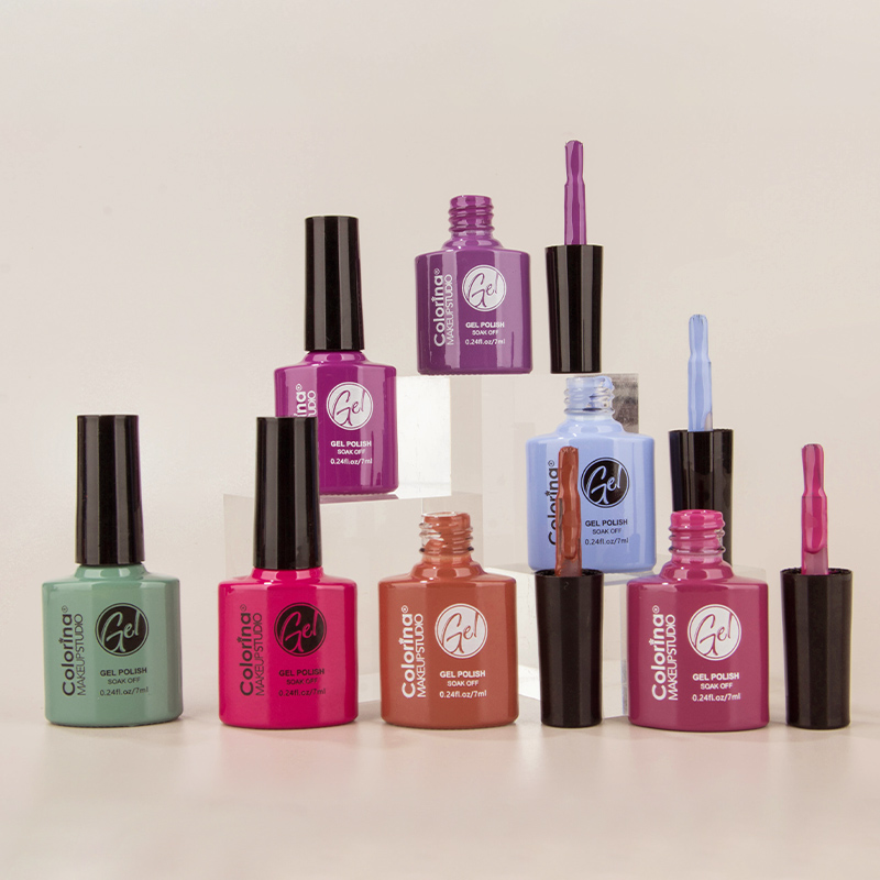 60 COLORS UV GEL NAIL PO···