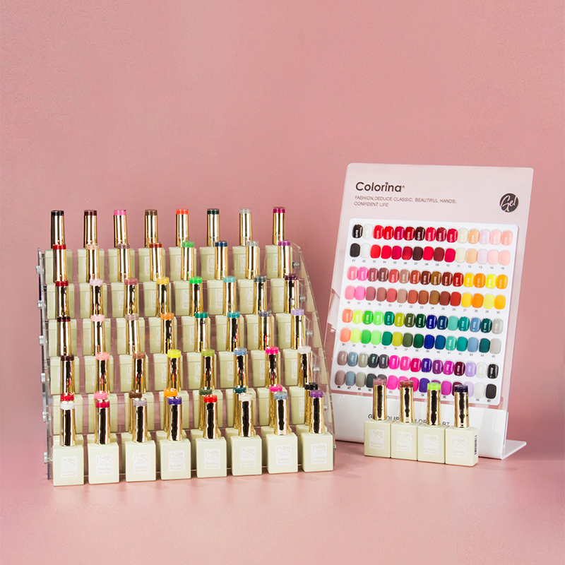 60 COLORS UV GEL NAIL PO···