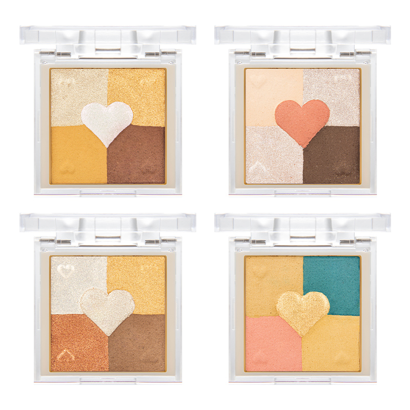 5 COLORS HEART EYESHADOW