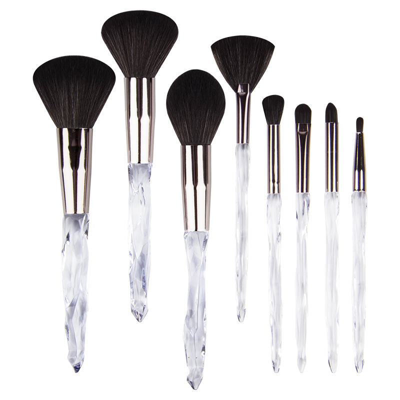 8 PCS TRANSPARENT ICE MA···